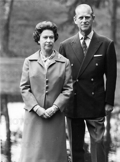 La reine Elisabeth II et le prince Philip