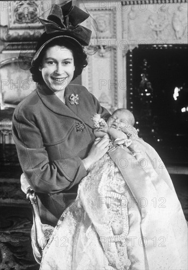 La princesse Elisabeth et son fils Charles