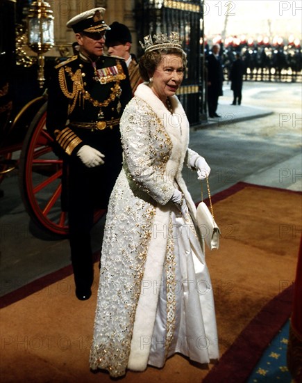 La reine Elisabeth II et le prince Philip