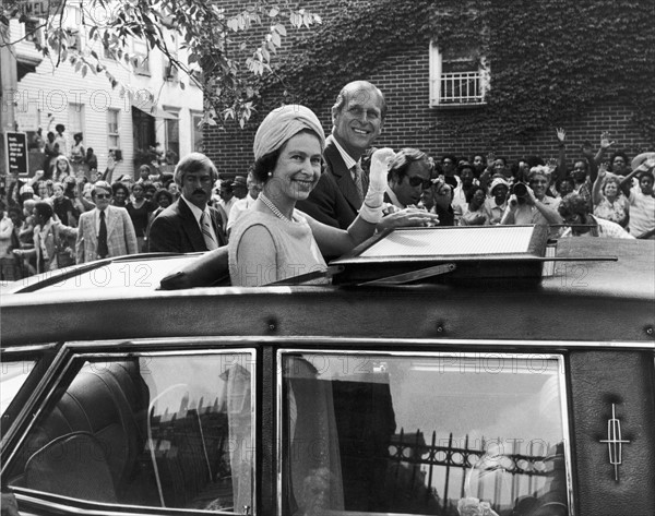Visite officielle de la reine Elisabeth II aux Etats-Unis