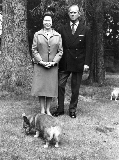 La reine Elisabeth II et le prince Philip