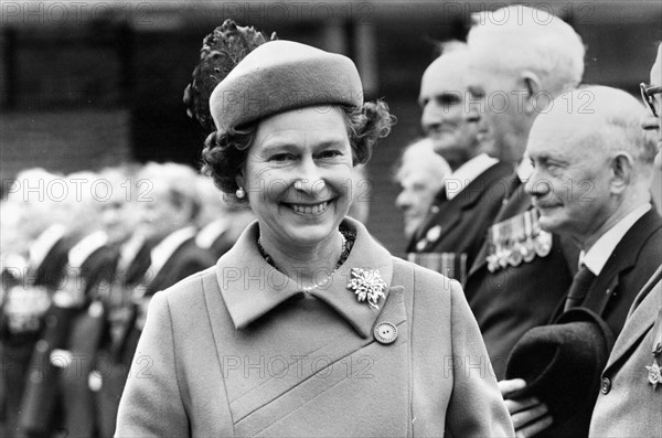 La reine Elisabeth II en visite officielle