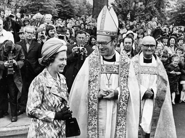 La reine Elisabeth II en visite officielle