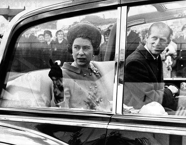 La reine Elisabeth II et le prince Philip