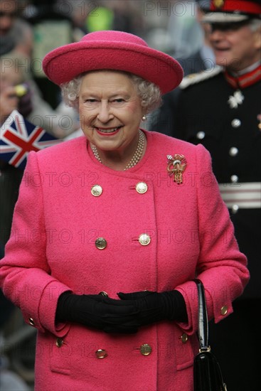 La reine Elisabeth II à Newcastle
