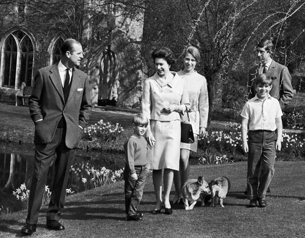 La famille royale britannique