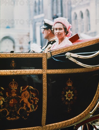 La reine Elisabeth II et le prince Philip