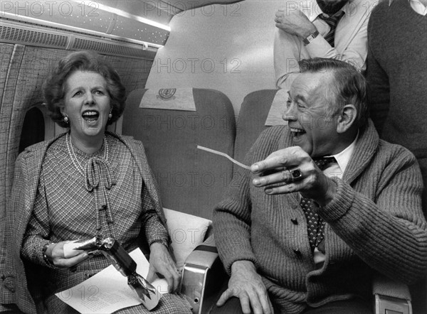 Margaret Thatcher et Charles Price