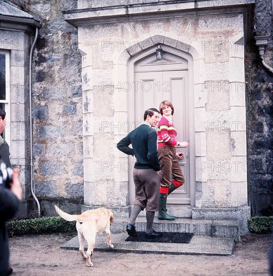 Prince Charles and Lady Diana Spencer