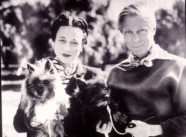 Wallis Simpson et Edouard VIII