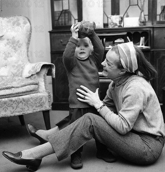 Romy Schneider et son fils