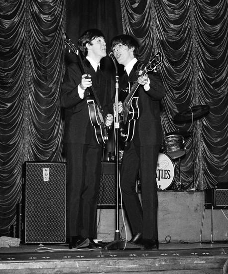 Les Beatles en concert à Plymouth