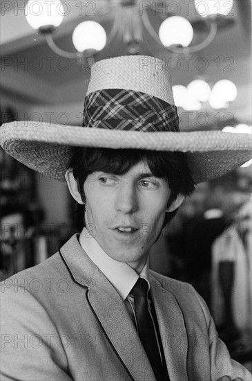 Keith Richards on the morning of 4 June 1964 when The Rolling Stones were taken shopping by their maniger, Andrew Loog Oldam, to Beau Gentry on North Vine Street in Hollywood?