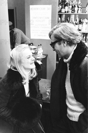 Françoise Dorléac et Michael Caine