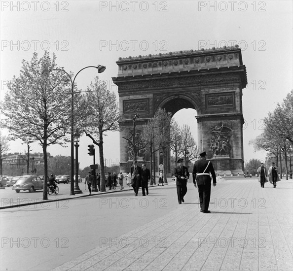 L'Arc de Triomphe à Paris