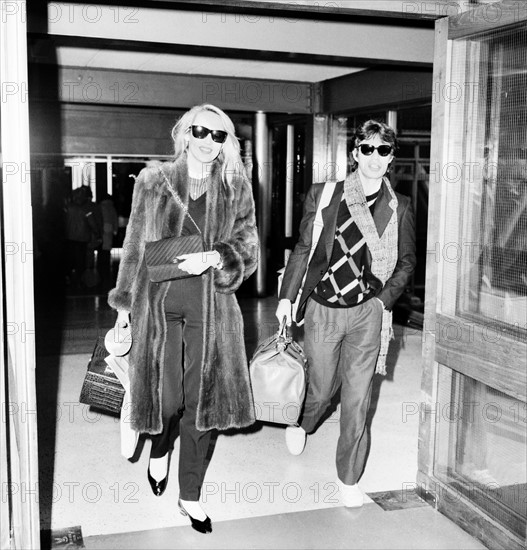 Mick Jagger et Jerry Hall