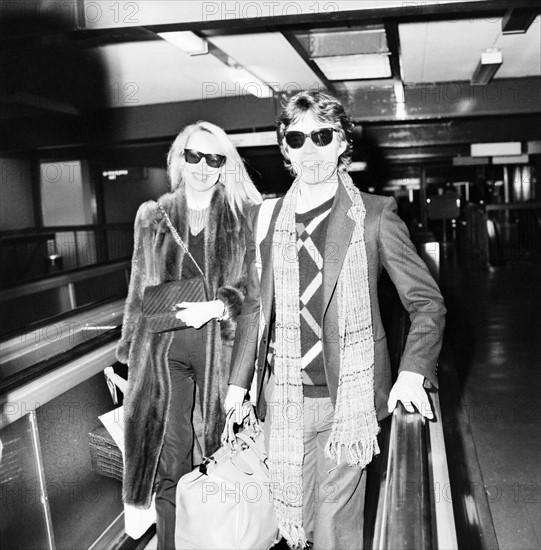 Mick Jagger et Jerry Hall