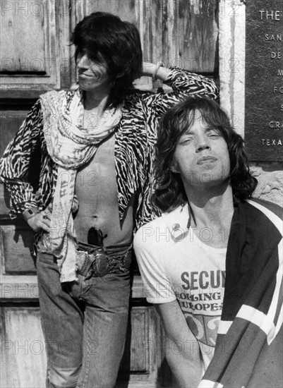 Keith Richards et Mick Jagger