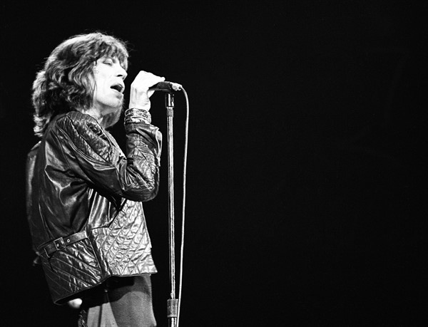 Mick Jagger sur scène à Londres