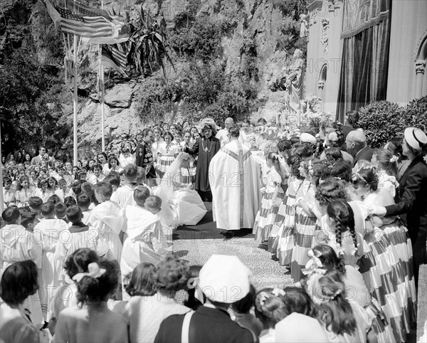 Mariage du Prince Rainier de Monaco et de Grace Kelly