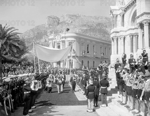 Mariage du Prince Rainier de Monaco et de Grace Kelly