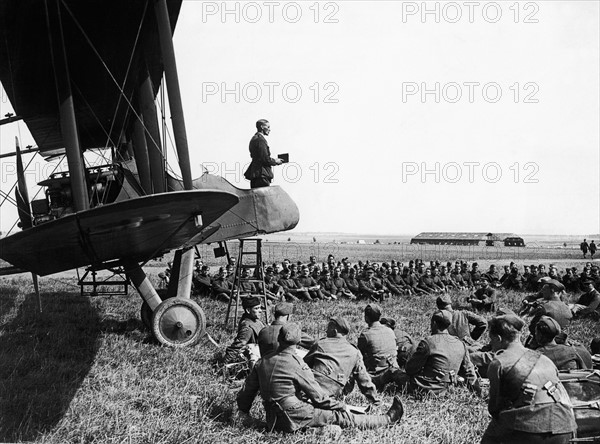 Messe aux soldats pendant la première guerre mondiale