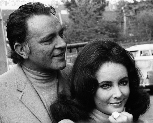 Elizabeth Taylor et Richard Burton