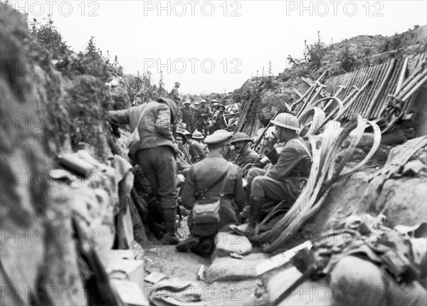 La bataille de la Somme, 1916