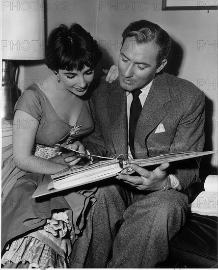 Elizabeth Taylor avec Michael Wilding