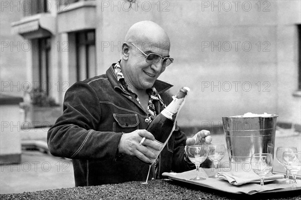 Actor Telly Savalas. February 1975 75-00954-001