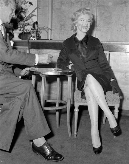 Marilyn Monroe et Laurence Olivier