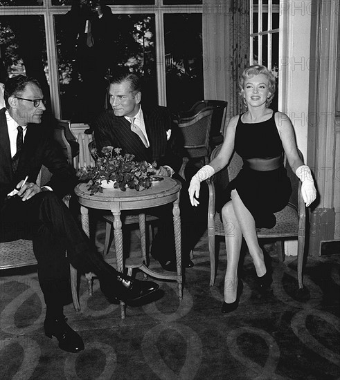 Arthur Miller et Marilyn Monroe