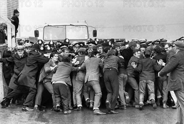 Grève des dockers anglais en 1972