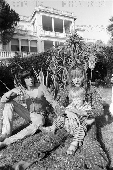 Keith Richards et Anita Pallenberg