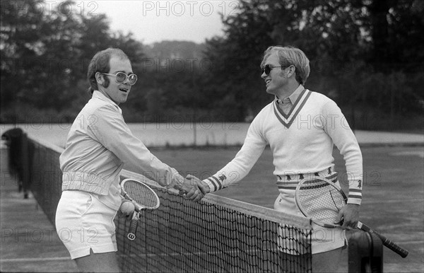 Elton John et Larry King