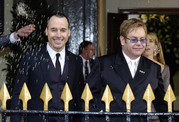 David Furnish et Elton John