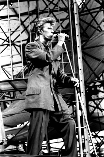 David Bowie sur scène (1987)
