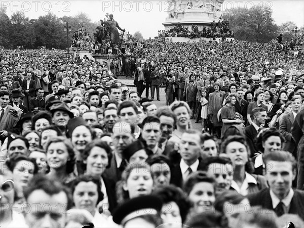 VE Day celebrations in London 1945