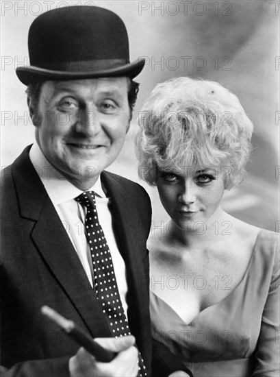 Patrick Macnee et Linda Thorson