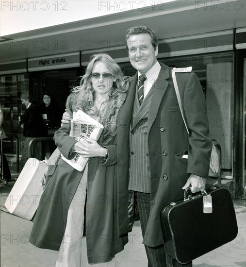 Patrick Macnee et sa fille Jennifer