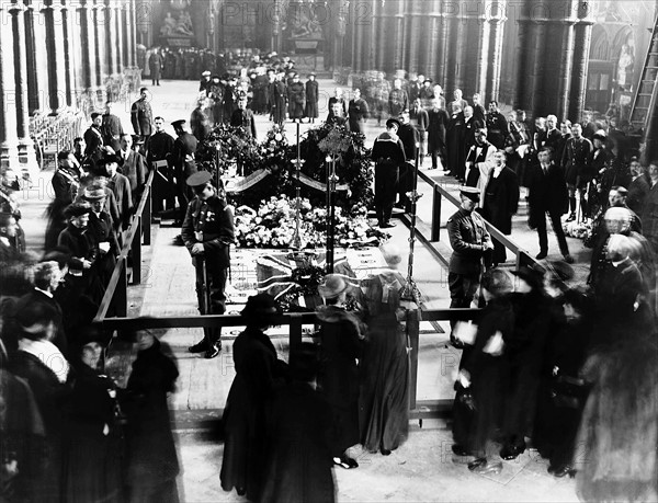 Funérailles du Soldat Inconnu à l'Abbaye de Westminster