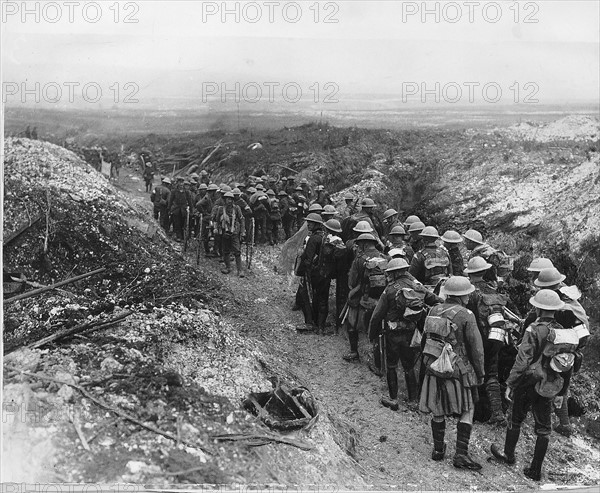 La bataille de la Somme, 1916