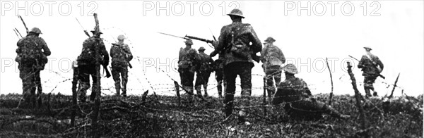 La bataille de la Somme, 1916