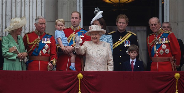 Trooping the Colour ceremony in London (2015)