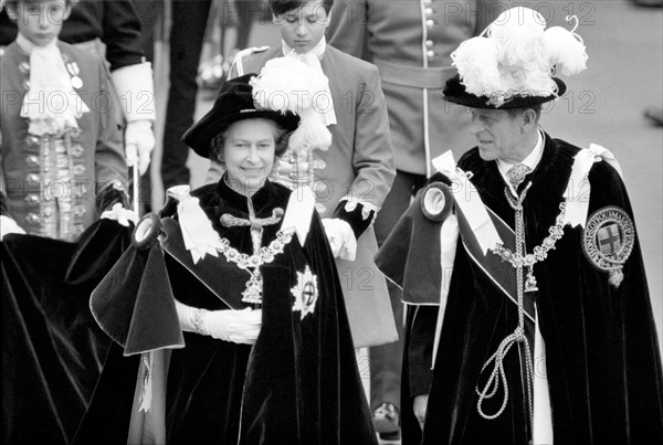 La reine Elisabeth II et le prince Philip