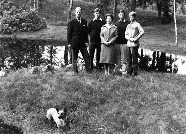 La famille royale britannique