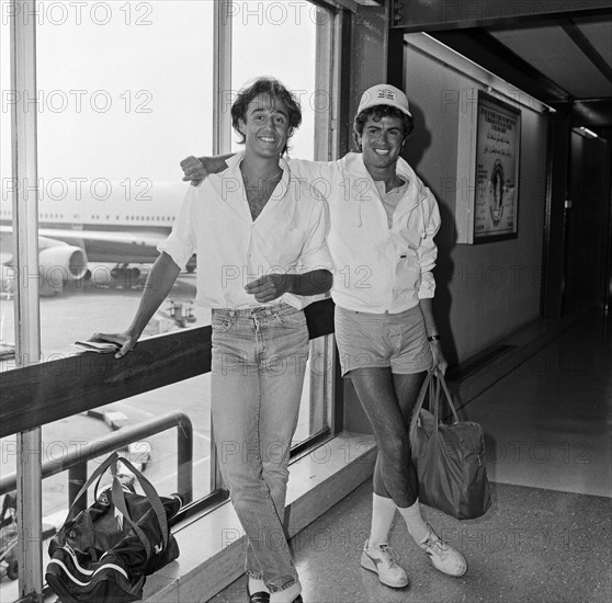 Andrew Ridgeley et George Michael, 1984