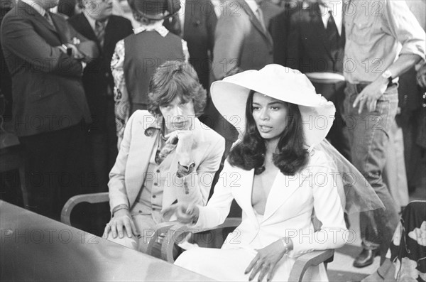 Mariage de Mick et Bianca Jagger