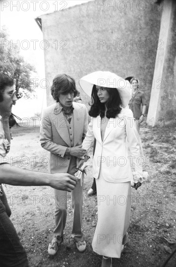 Mariage de Mick et Bianca Jagger