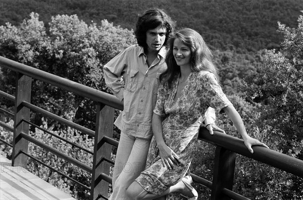 Charlotte Rampling et Jean-Michel Jarre, 1977